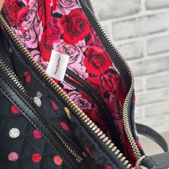 Vera Bradley Vivian Hobo Bag In Havana Dots Purse - Picture 7 of 8